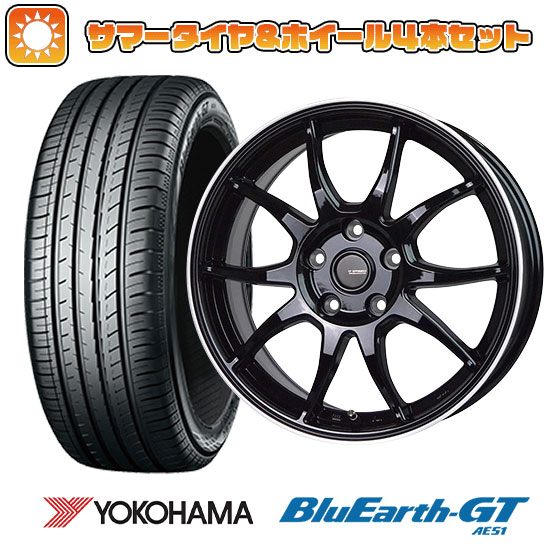 215/65R16 夏タイヤ ホイール4本セット YOKOHAMA ブルーアース GT AE51 (5/114車用) HOT STUFF ジースピード P 06 16インチ :arktire 1310 146451 28572 28572:アークタイヤ