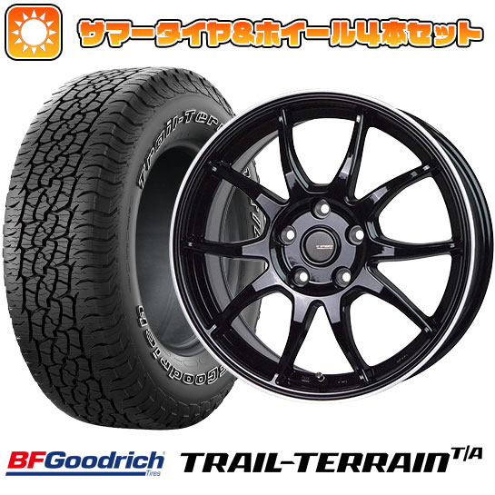 225/55R18 夏タイヤ ホイール４本セット (5/114車用) BFグッドリッチ トレールテレーンT/A ORBL ホットスタッフ ジースピード P 06 18インチ :arktire 1321 146453 36808 36808:アークタイヤ