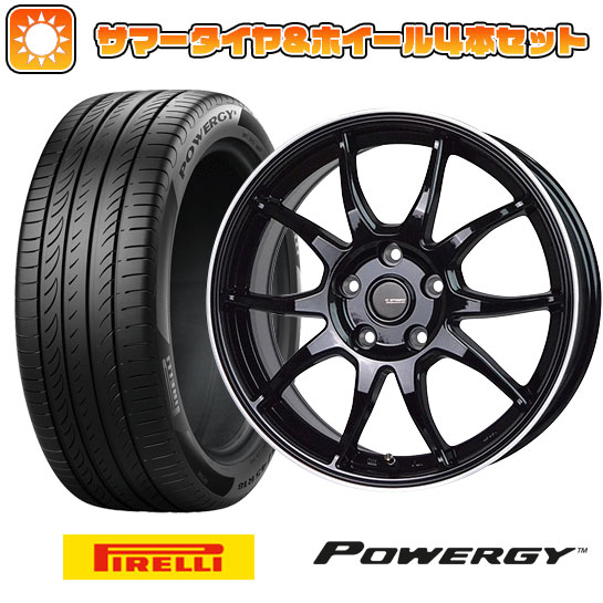 215/55R17 夏タイヤ ホイール4本セット PIRELLI パワジー (5/114車用) HOT STUFF ジースピード P 06 17インチ :arktire 1841 146452 36980 36980:アークタイヤ