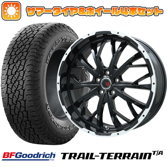 235/55R19 夏タイヤ ホイール4本セット BFグッドリッチ トレールテレーンT/A ORBL (5/114車用) LEHRMEISTER LMG ヴァスティア 19インチ :arktire 1121 119059 36806 36806:アークタイヤ