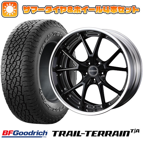 225/60R18 夏タイヤ ホイール4本セット BFグッドリッチ トレールテレーンT/A ORBL (5/114車用) WEDS マーベリック 905S 18インチ : arktire 1341 136798 36811 36811 : アークタイヤ