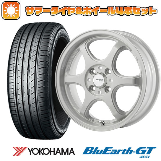 165/55R15 夏タイヤ ホイール４本セット 軽自動車用（N BOX タント スペーシア） YOKOHAMA ブルーアース GT AE51 ゴジゲン PROレーサー キャノンボール 15インチ :arktire 21761 150156 28574 28574:アークタイヤ