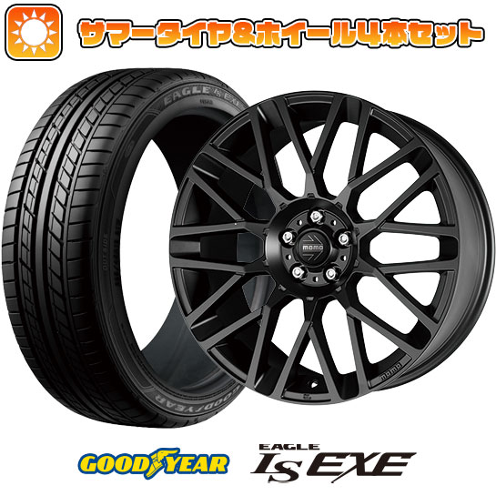 215/55R17 夏タイヤ ホイール4本セット GOODYEAR EAGLE LS EXE(限定) (5/114車用) MOMO リベンジ 17インチ :arktire 1841 140122 31590 31590:アークタイヤ