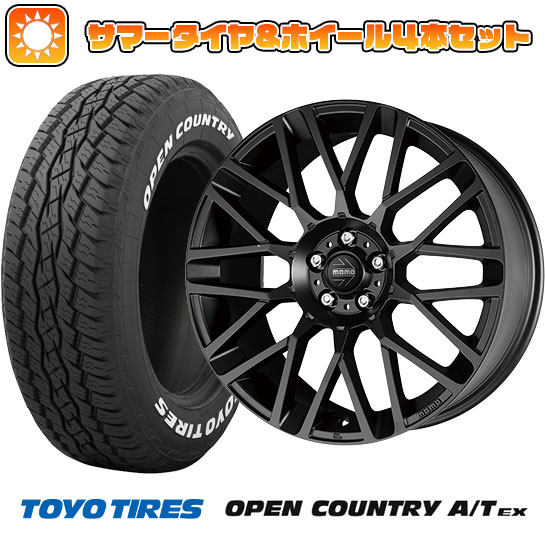 225/65R17 夏タイヤ ホイール4本セット TOYO OPEN COUNTRY A/T EX (5/114車用) MOMO リベンジ 17インチ :arktire 2182 140122 33425 33425:アークタイヤ