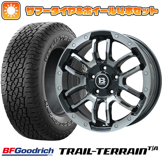 235/55R18 夏タイヤ ホイール4本セット BFグッドリッチ トレールテレーンT/A ORBL (5/114車用) BIGWAY B LUGNAS FRD 18インチ :arktire 1303 137824 36809 36809:アークタイヤ