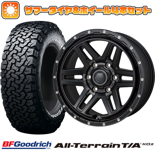 35X12.5R17 夏タイヤ ホイール4本セット BFグッドリッチ オールテレーンT/A KO2 RWL/RBL (6/139車用) MONZA HI BLOCK エルデ 17インチ :arktire 11822 137113 23757 23757:アークタイヤ