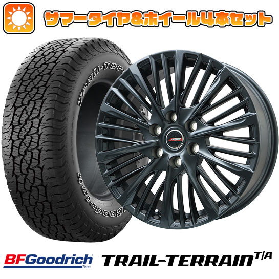 235/55R19 夏タイヤ ホイール4本セット BFグッドリッチ トレールテレーンT/A ORBL (5/114車用) PREMIX MER X(マットブラック) 19インチ :arktire 1121 137707 36806 36806:アークタイヤ