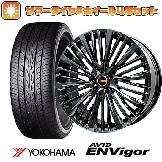 245/35R21 夏タイヤ ホイール4本セット YOKOHAMA エイビッド エンビガーS321 (5/114車用) PREMIX MER X(BMC) 21インチ :arktire 2462 137720 32566 32566:アークタイヤ