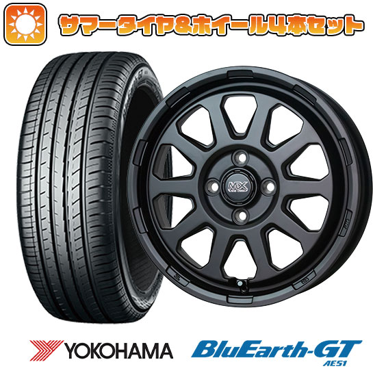 155/65R14 夏タイヤ ホイール4本セット YOKOHAMA ブルーアース GT AE51 (軽自動車用) HOT STUFF マッドクロス レンジャー 14インチ :arktire 21721 142501 28581 28581:アークタイヤ