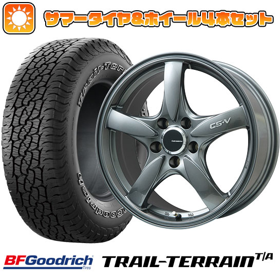 225/55R18 夏タイヤ ホイール4本セット BFグッドリッチ トレール