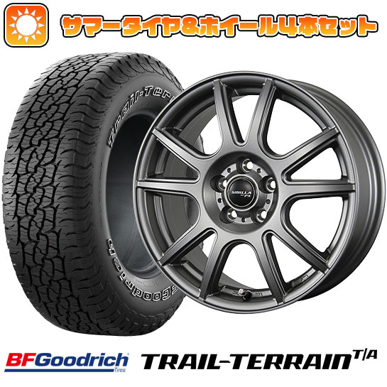 215/60R17 夏タイヤ ホイール4本セット BFグッドリッチ トレールテレーンT/A ORBL (5/114車用) TOPY シビラ NEXT PX 17インチ :arktire 1843 144894 36816 36816:アークタイヤ