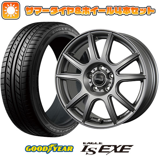 235/50R18 夏タイヤ ホイール4本セット グッドイヤー EAGLE LS EXE(限定) (5/114車用) TOPY シビラ NEXT PX 18インチ :arktire 454 144896 31588 31588:アークタイヤ