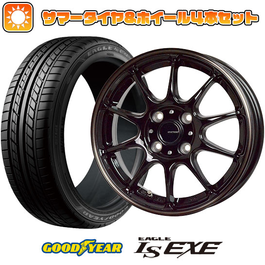 175/60R16 夏タイヤ ホイール4本セット GOODYEAR EAGLE LS EXE(限定) (4/100車用) HOT STUFF ジースピード P 07 16インチ :arktire 2321 146555 31591 31591:アークタイヤ