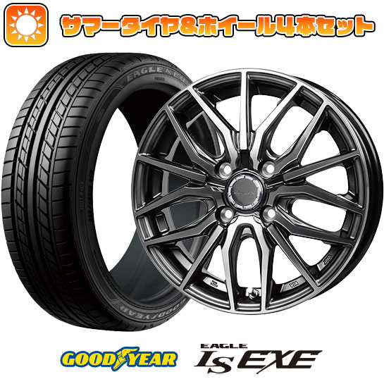 205/50R17 夏タイヤ ホイール4本セット GOODYEAR EAGLE LS EXE(限定) (4/100車用) HOT STUFF プレシャス アストM4 17インチ :arktire 25201 146580 31689 31689:アークタイヤ