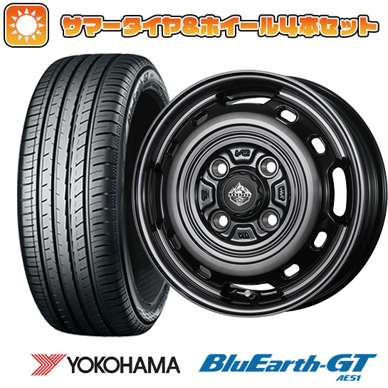 165/55R15 夏タイヤ ホイール4本セット YOKOHAMA ブルーアース GT AE51 (軽自動車用) トピー ランドフット XFG 15インチ :arktire 21761 146733 28574 28574:アークタイヤ