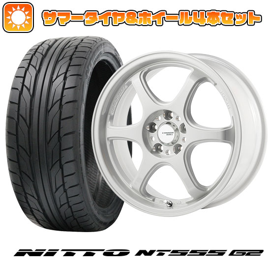 215/40R18 夏タイヤ ホイール４本セット (5/100車用) NITTO NT555 G2 ゴジゲン PROレーサー キャノンボール 18インチ :arktire 1221 150170 23603 23603:アークタイヤ