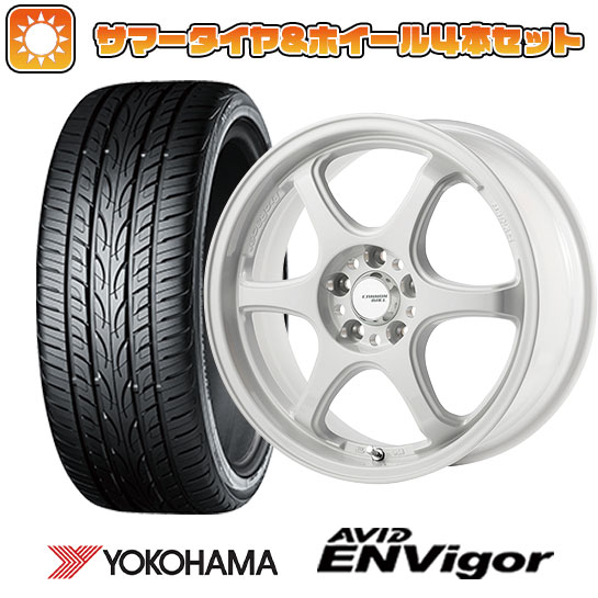 225/40R18 夏タイヤ ホイール４本セット (5/114車用) YOKOHAMA エイビッド エンビガーS321 ゴジゲン PROレーサー キャノンボール 18インチ :arktire 1131 150172 38559 38559:アークタイヤ