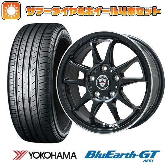 195/60R17 夏タイヤ ホイール4本セット ライズ/ロッキー（ハイブリッド） YOKOHAMA ブルーアース GT AE51 BRANDLE KF28B 17インチ :arktire 25181 139065 33211 33211:アークタイヤ