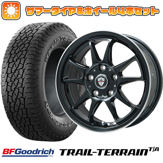 235/55R18 夏タイヤ ホイール4本セット BFグッドリッチ トレールテレーンT/A ORBL (5/114車用) BRANDLE KF28B 18インチ :arktire 1303 139066 36809 36809:アークタイヤ