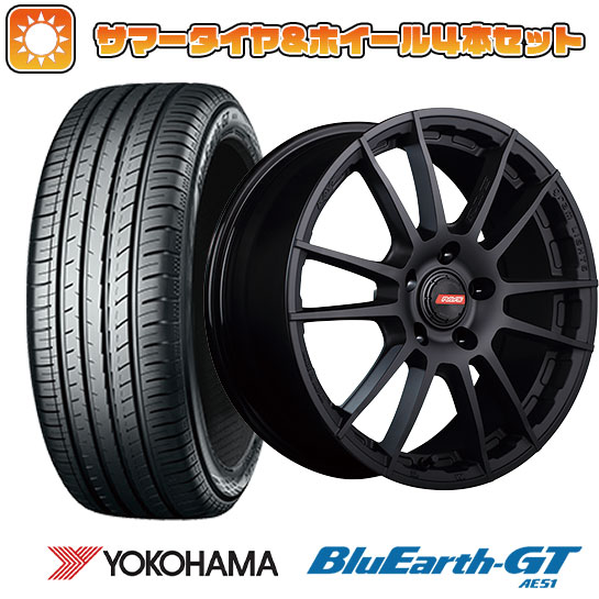 205/50R17 夏タイヤ ホイール4本セット YOKOHAMA ブルーアース GT AE51 (5/114車用) RAYS グラムライツ 57XR X 17インチ :arktire 1672 142386 28551 28551:アークタイヤ