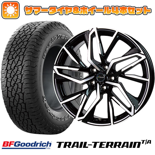 225/60R18 夏タイヤ ホイール４本セット (5/114車用) BFグッドリッチ トレールテレーンT/A ORBL ホットスタッフ クロノス CH 112 18インチ :arktire 1341 146574 36811 36811:アークタイヤ