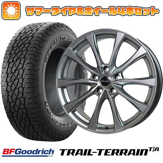 235/60R18 夏タイヤ ホイール４本セット (5/114車用) BFグッドリッチ トレールテレーンT/A ORBL ホットスタッフ エクシーダー E07 18インチ :arktire 27064 150304 36812 36812:アークタイヤ