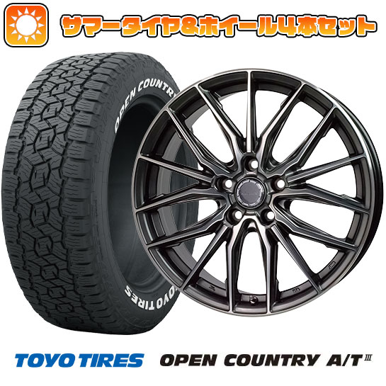 235/60R18 夏タイヤ ホイール４本セット (5/114車用) TOYO オープンカントリー A/T III RWL/RBL ホットスタッフ プレシャス アストM4 18インチ :arktire 27064 146583 42842 42842:アークタイヤ