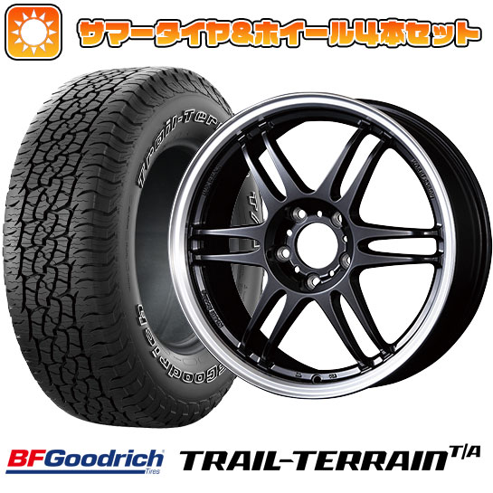 225/65R17 夏タイヤ ホイール4本セット BFグッドリッチ トレールテレーンT/A ORWL (5/114車用) KOSEI K 1レーシング レヴ 17インチ :arktire 2182 125463 36785 36785:アークタイヤ