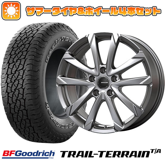 235/55R18 夏タイヤ ホイール4本セット BFグッドリッチ トレールテレーンT/A ORBL (5/114車用) KOSEI クレイシズ GC36F 18インチ :arktire 1303 145103 36809 36809:アークタイヤ