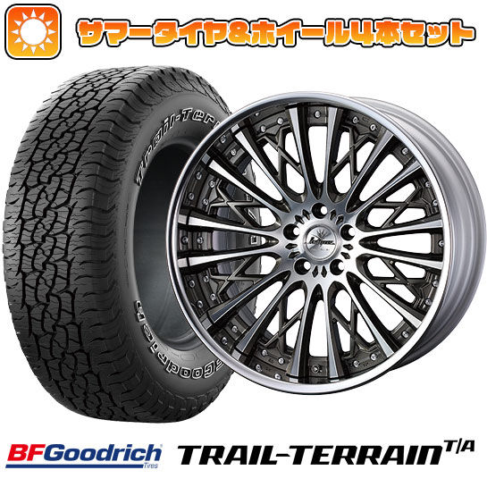 235/55R19 夏タイヤ ホイール4本セット BFグッドリッチ トレールテレーンT/A ORBL (5/114車用) WEDS クレンツェ シュリット 19インチ :arktire 1121 145887 36806 36806:アークタイヤ