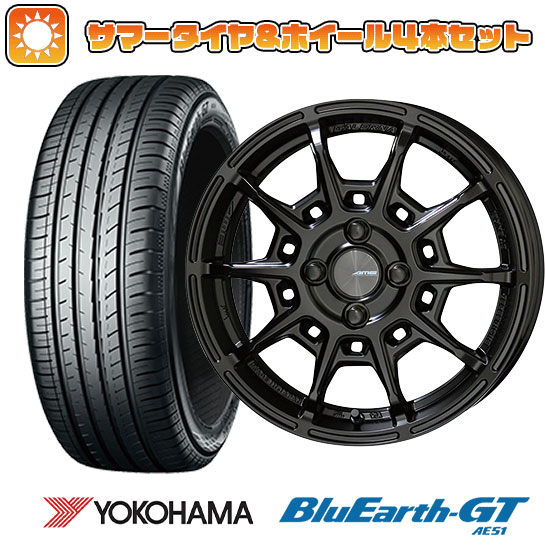 195/65R15 夏タイヤ ホイール4本セット YOKOHAMA ブルーアース GT AE51 (4/100車用) KYOHO ガレルナ レフィーノ 15インチ :arktire 11881 145997 28579 28579:アークタイヤ