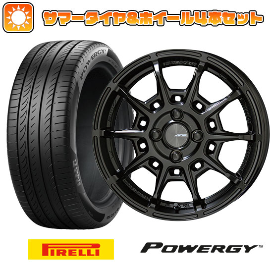 205/50R17 夏タイヤ ホイール4本セット PIRELLI パワジー (5/114車用) KYOHO ガレルナ レフィーノ 17インチ :arktire 1672 146000 38262 38262:アークタイヤ