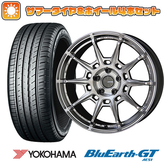 235/50R18 夏タイヤ ホイール4本セット ヨコハマ ブルーアース GT AE51 (5/114車用) KYOHO ガレルナ レフィーノ 18インチ :arktire 454 146018 28544 28544:アークタイヤ