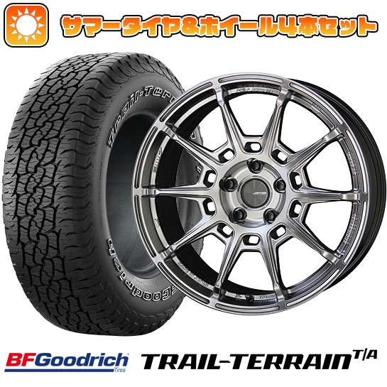 225/55R18 夏タイヤ ホイール4本セット BFグッドリッチ トレールテレーンT/A ORBL (5/114車用) KYOHO ガレルナ レフィーノ 18インチ :arktire 1321 146018 36808 36808:アークタイヤ