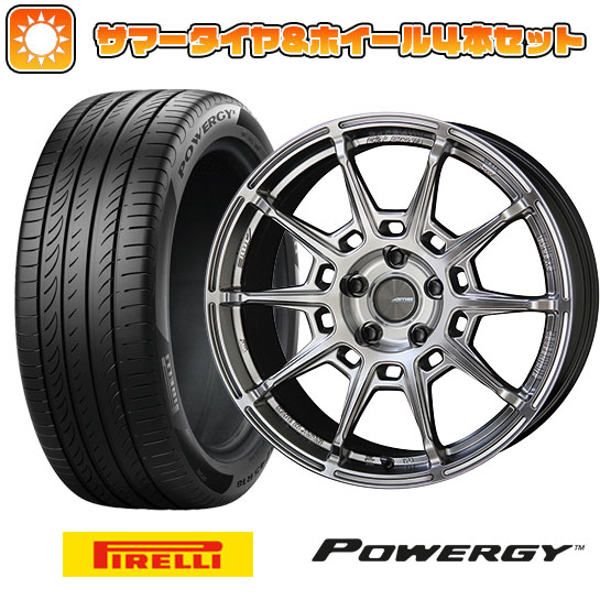 225/45R18 夏タイヤ ホイール4本セット ピレリ パワジー (5/114車用) KYOHO ガレルナ レフィーノ 18インチ :arktire 1261 146018 36965 36965:アークタイヤ