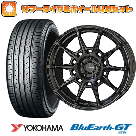 225/40R18 夏タイヤ ホイール4本セット ヨコハマ ブルーアース GT AE51 (5/114車用) KYOHO ガレルナ レフィーノ 18インチ :arktire 1131 146002 28537 28537:アークタイヤ