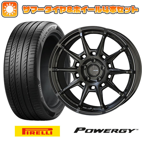 225/40R18 夏タイヤ ホイール4本セット ピレリ パワジー (5/114車用) KYOHO ガレルナ レフィーノ 18インチ :arktire 1131 146002 36964 36964:アークタイヤ