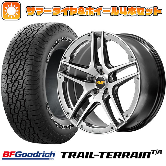 225/60R18 夏タイヤ ホイール4本セット BFグッドリッチ トレールテレーンT/A ORBL (5/114車用) MID RMP 025SV 18インチ :arktire 1341 146221 36811 36811:アークタイヤ