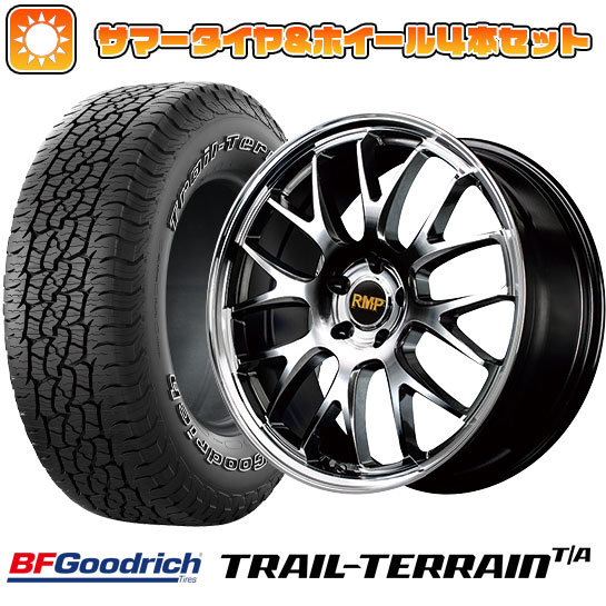 225/55R18 夏タイヤ ホイール4本セット BFグッドリッチ トレールテレーンT/A ORBL (5/114車用) MID RMP 820F 18インチ :arktire 1321 135581 36808 36808:アークタイヤ