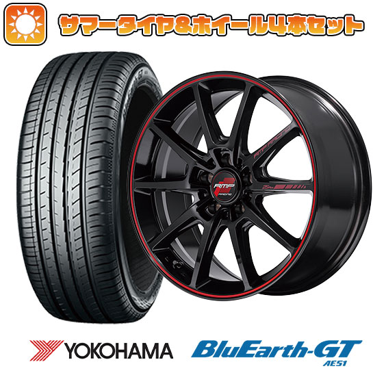 225/50R18 夏タイヤ ホイール4本セット ヨコハマ ブルーアース GT AE51 (5/114車用) MID RMP レーシング R25 PLUS 18インチ :arktire 1301 146243 28543 28543:アークタイヤ