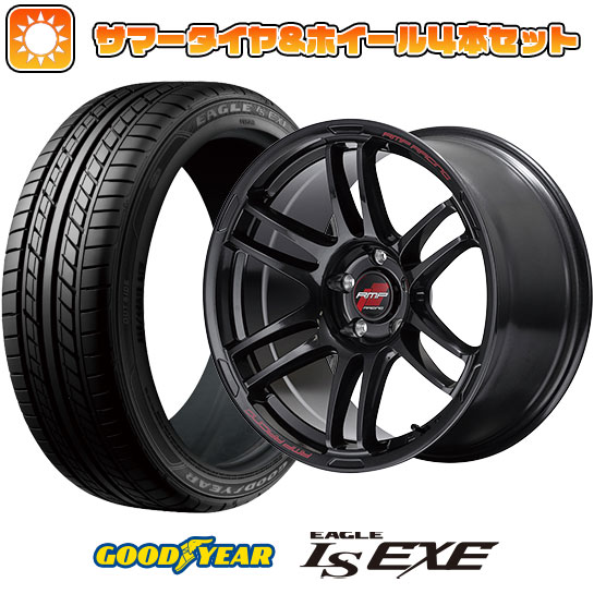 215/50R17 夏タイヤ ホイール4本セット GOODYEAR EAGLE LS EXE(限定) (5/114車用) MID RMP レーシング R26 17インチ :arktire 1842 146235 31589 31589:アークタイヤ