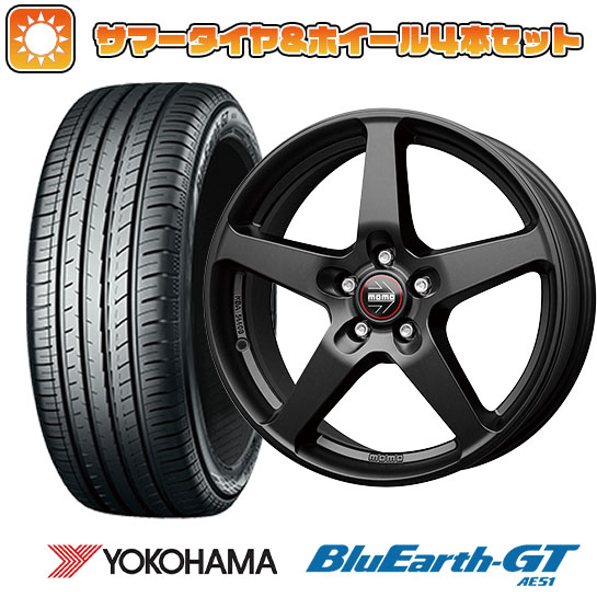 205/65R16 夏タイヤ ホイール4本セット YOKOHAMA ブルーアース GT AE51 (5/114車用) MOMO ファイブ 16インチ :arktire 1311 145570 28571 28571:アークタイヤ