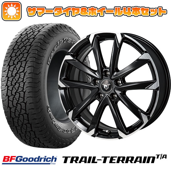 215/60R17 夏タイヤ ホイール4本セット BFグッドリッチ トレールテレーンT/A ORBL (5/114車用) MONZA JPスタイル MJ V 17インチ :arktire 1843 145993 36816 36816:アークタイヤ