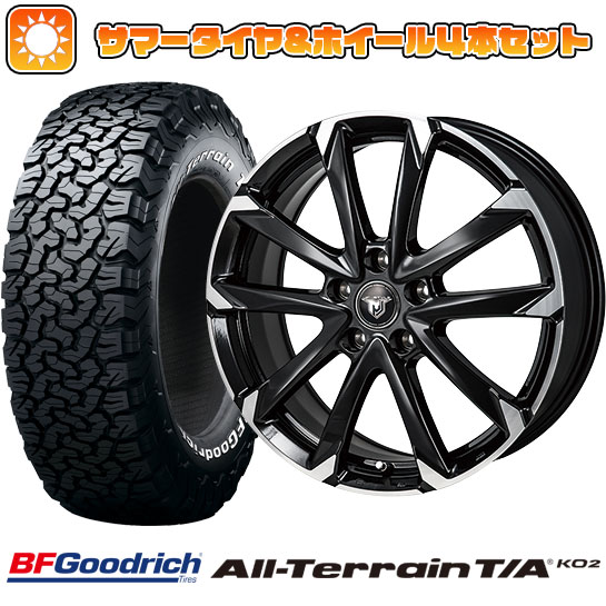 225/65R17 夏タイヤ ホイール4本セット BFグッドリッチ オールテレーンT/A KO2 RBL (5/114車用) MONZA JPスタイル MJ V 17インチ :arktire 2182 145993 23750 23750:アークタイヤ