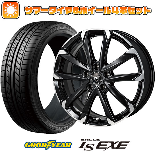 215/55R17 夏タイヤ ホイール4本セット GOODYEAR EAGLE LS EXE(限定) (5/114車用) MONZA JPスタイル MJ V 17インチ :arktire 1841 145993 31590 31590:アークタイヤ