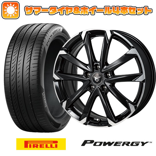 215/60R17 夏タイヤ ホイール4本セット PIRELLI パワジー (5/114車用) MONZA JPスタイル MJ V 17インチ :arktire 1843 145993 36988 36988:アークタイヤ