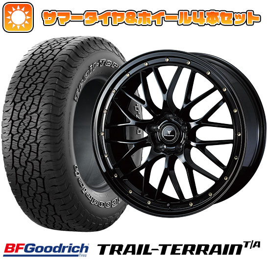 235/60R18 夏タイヤ ホイール4本セット BFグッドリッチ トレールテレーンT/A ORBL (5/114車用) WEDS ノヴァリス アセット M1 18インチ :arktire 27064 142640 36812 36812:アークタイヤ