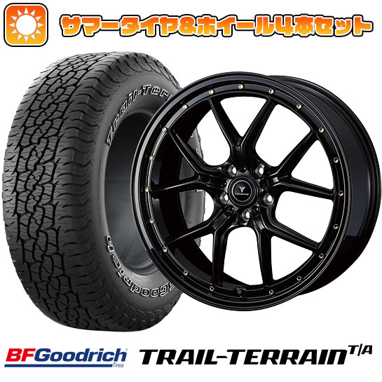 235/60R18 夏タイヤ ホイール4本セット BFグッドリッチ トレールテレーンT/A ORBL (5/114車用) WEDS ノヴァリス アセット S1 18インチ :arktire 27064 145612 36812 36812:アークタイヤ