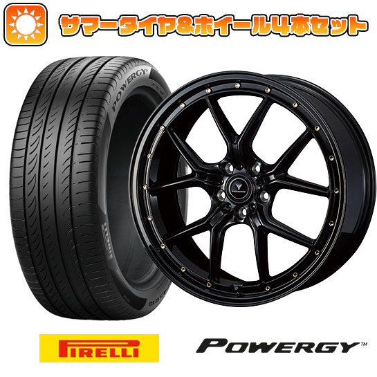 215/45R18 夏タイヤ ホイール4本セット ピレリ パワジー (5/114車用) WEDS ノヴァリス アセット S1 18インチ :arktire 1130 145612 36963 36963:アークタイヤ