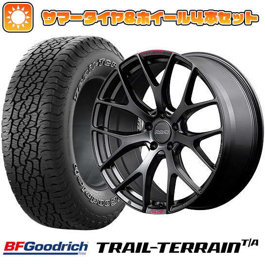 225/55R18 夏タイヤ ホイール４本セット (5/114車用) BFグッドリッチ トレールテレーンT/A ORBL レイズ ホムラ 2X7FT SPORT EDITION 18インチ :arktire 1321 148259 36808 36808:アークタイヤ